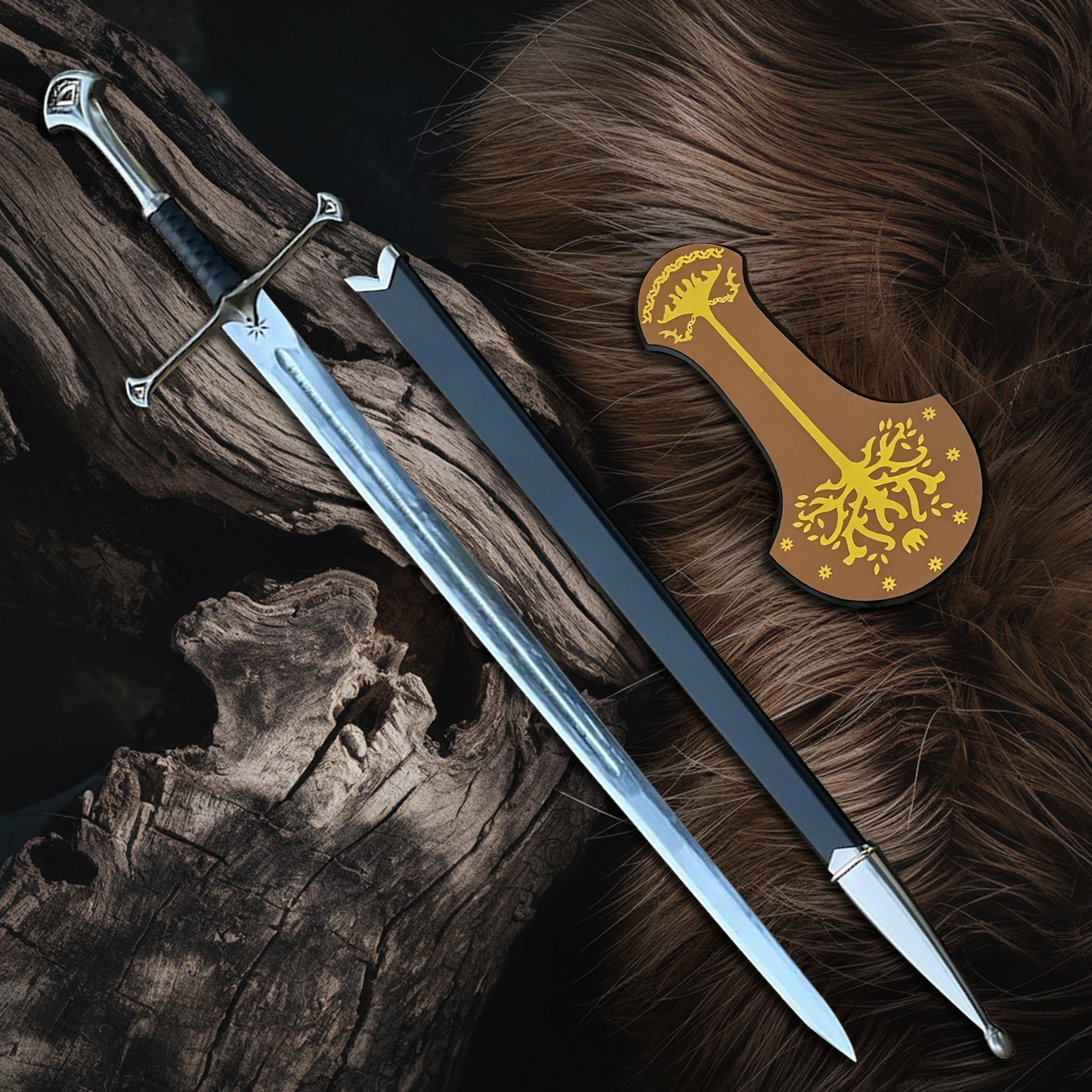 Lord of the Rings Anduril Narsil Sword Replica