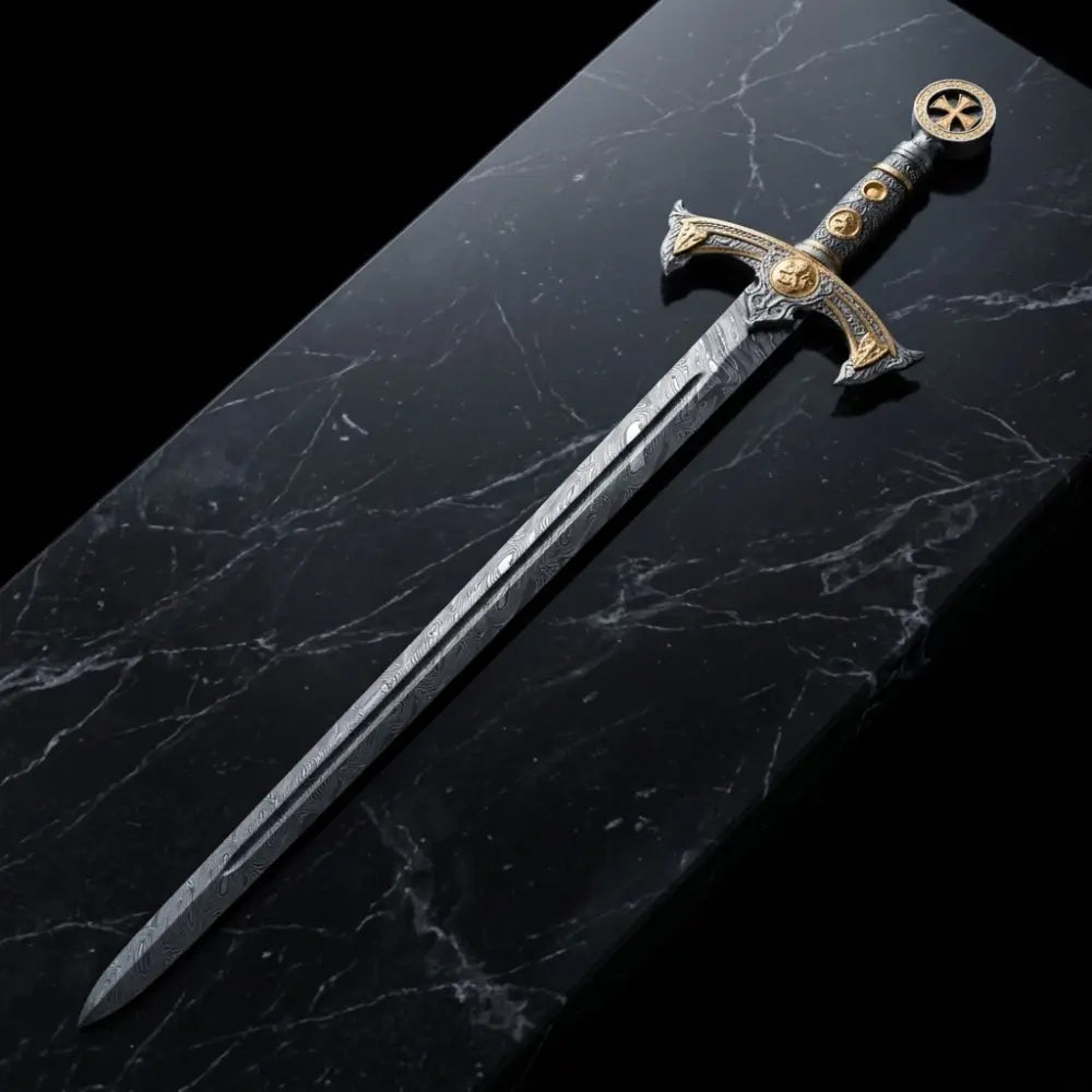 Shop Handmade Templar Order Chivalry Sword For Display