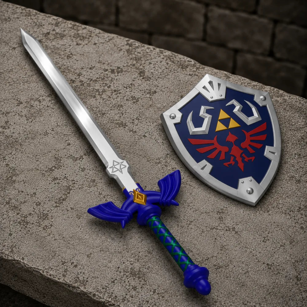 Zelda Master Sword Replica With Zelda Shield