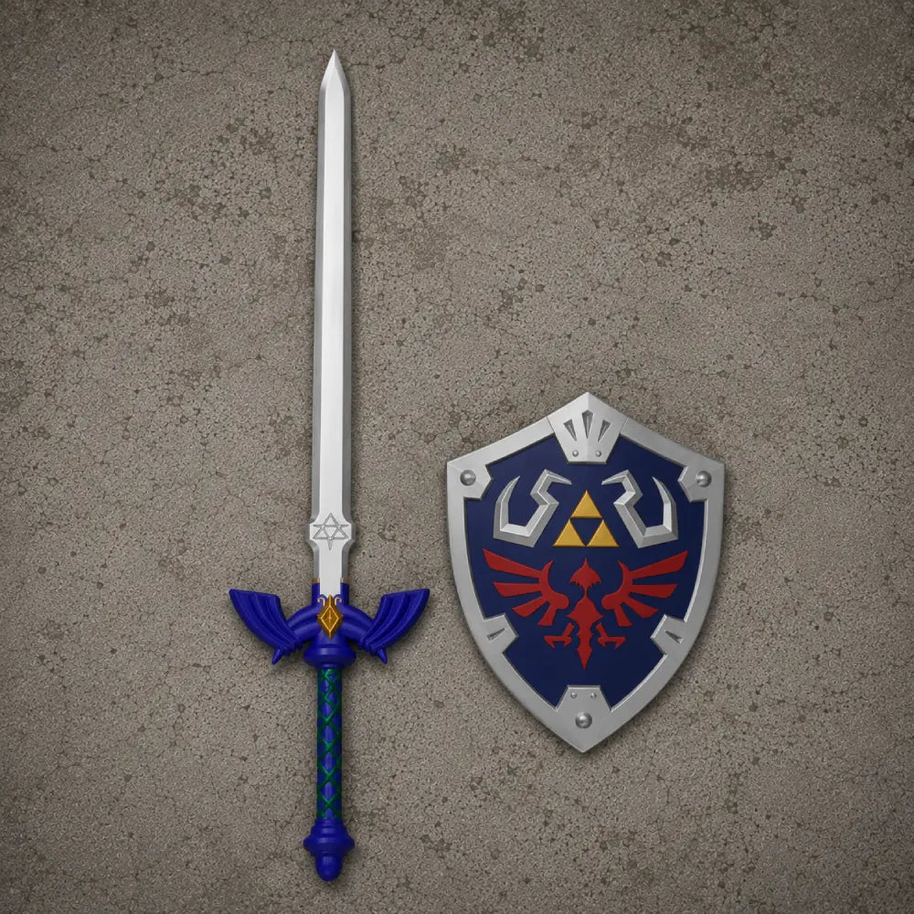 Zelda Master Sword Replica With Zelda Shield